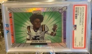 2024 PRIZM DRAFT PICKS JAYDEN DANIELS MANGA PSA 9 - Bild 1 von 2