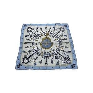 Hermes Carre 45 LES Scarf Silk * y1_1002 - Picture 1 of 3