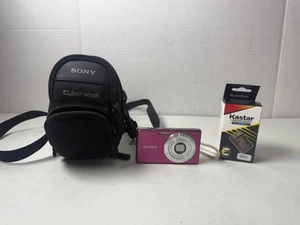 SONY Cyber-Shot DSC-W530 Compact Digital Camera Pink 14.1MP 4x Opt Zoom - Picture 1 of 11