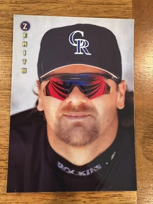 1997 Pinnacle Zenith Larry Walker #11 HOF - Image 1 of 2