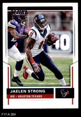 2017 Score #264 Jaelen Strong Texans Arizona St 8 - NM/MT - Image 1 of 2