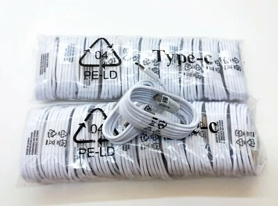 LOT 10/100X Micro USB/Type-C Fast Charging Cable For OEM Samsung Phone Android  - Image 1 of 4
