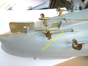 1/200 IJN YAMATO R/C Running Gear Set re Trumpeter Gallery Monochrome Battleship - Picture 1 of 15