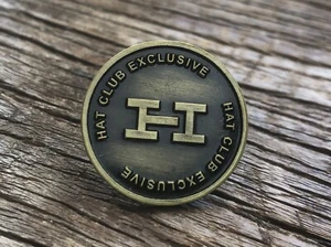Hat Club Exclusive Weathered Tarnished Bronze Pin - Picture 1 of 2