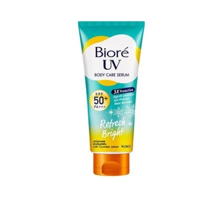 Biore UV Anti-Pollution Body Care Serum Refresh Bright SPF50+/PA+++ 150ml - Image 1 of 4