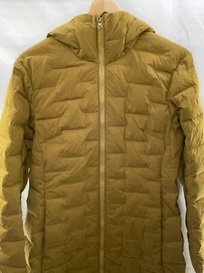 Small ARCTERYX Kole Ochre Golden 750 Goose Down Nylon Jacket Parka - Picture 1 of 12