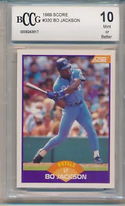 1989 Score Bo Jackson (#330) BCCG10 BCCG - Bild 1 von 1