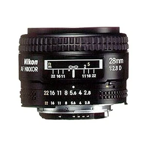 Lente Nikon AF FX NIKKOR 28 mm f/2,8D para cámaras réflex digitales Nikon - Imagen 1 de 3