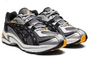 BNWT Men’s ASICS Gel Preleus Metropolis Black Lace Up Trainers US 11 UK 10 - Picture 1 of 6