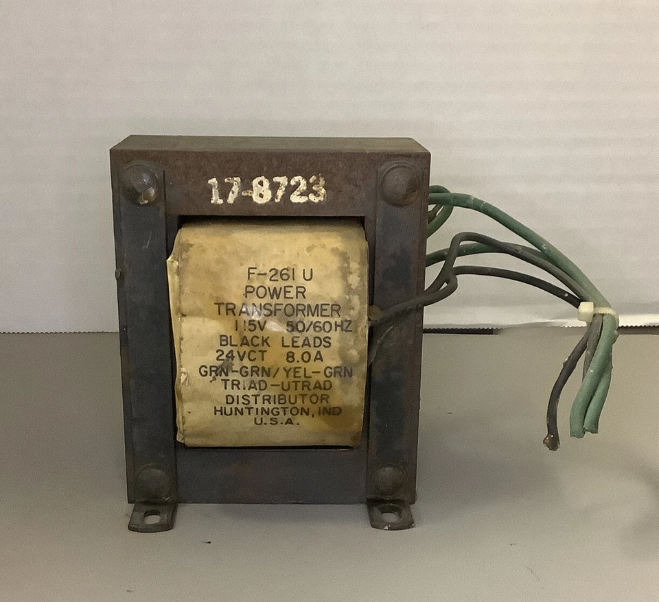 Triad F-261U Transformer 115V 50/60HZ 8A (b364) - Image 1 of 4