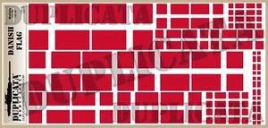 Accesorio diorama/modelo - bandera danesa - escalas 1/72, 1/48, 1/32, 1/35 - Imagen 1 de 4