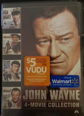 John Wayne 4-Movie Collection (DVD, Paramount 2014) New, Factory Sealed - Image 1 of 3