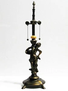 Dale Tiffany PT60084BA Metal Table Lamp Base, Antique Brass - Picture 1 of 1