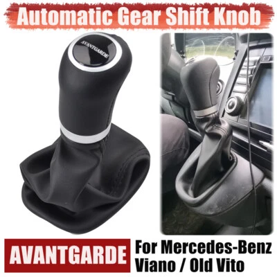 AVANTGARDE Automatic Gear Shift Knob with Boot For Mercedes-Benz Viano/Old Vito - Изображение 1 из 4