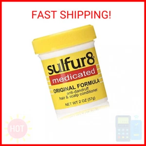 Sulfur 8 Medicated Regular Formula Anti-Dandruff Hair and Scalp Conditioner, 2 O - Picture 1 of 2