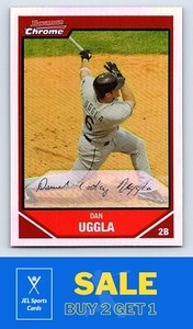 2007 Bowman Chrome Refractor #10 Dan Uggla