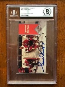 Autographed 1994-95 Parkhurst Tall Boys #161 Gordie Howe BAS Beckett Slabbed - Picture 1 of 1