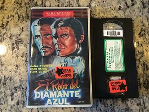 EL ROBO DEL DIAMANTE AZUL aka TEN MILLION DOLLAR GRAB SPANISH DUBBED VHS! - Bild 1 von 2