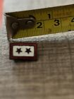 Ww2 Us Home Front Blue Star Mother Son In Service Two Stars Enamel Lapel Pin