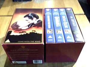 EPICS COLLECTION VHS VIDEO 4-Tape Box 2001 Julie Christie Omar Sharif NEW SEALED - Picture 1 of 3
