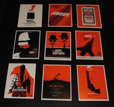 Olly Moss Rolling Roadshow 2010 concert poster postcard set Mondo Blues Brothers