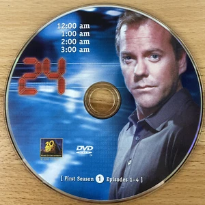 24 Season 1 Disc 1 Replacement DVD Only - Imagen 1 de 2