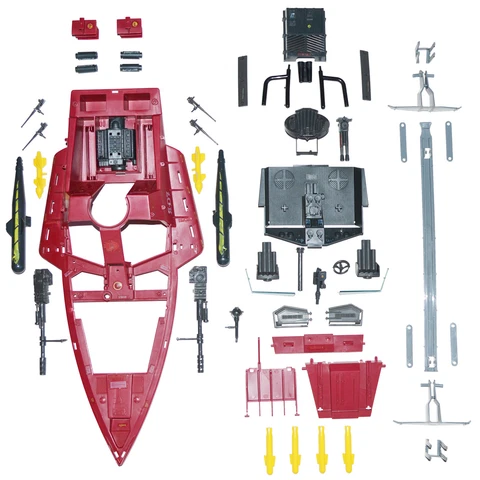 GI Joe 1985 Cobra Hydrofoil Moray Accessories - Your Choice of Individual Parts Cover