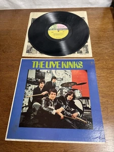 The Live Kinks Lp Vinyl OG 1967 1st Rare MONO Press Record Beatles Steamboat - Foto 1 di 24