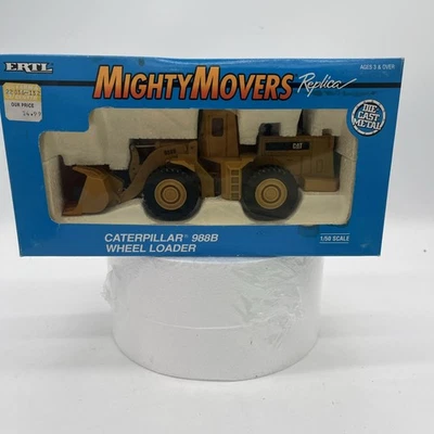 Cargador de ruedas Ertl 'Mighty Movers' Caterpillar 988B. 1/50. #2435. Foto 1 de 4