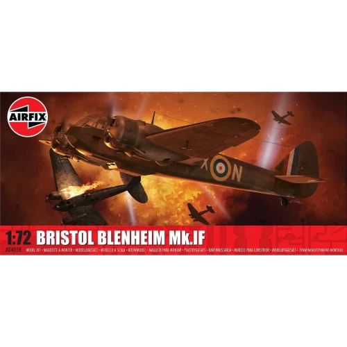 BRISTOL BLENHEIM MK.IF KIT 1:72 Airfix Kit Aerei Nouveau modèle - Photo 1/1