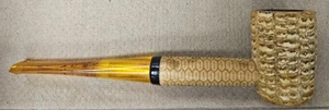 Vintage MISSOURI MEERSCHAM CORN COB PIPE - 6x2 " - Picture 1 of 3