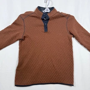 Johnston & Murphy Herren Wende Stepp Pullover Pima Baumwollmischung Oberteil - Bild 1 von 9