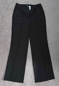 NWT! Talbots Black Bootcut Dress Pants, Single Leg Pleat, Size 6P, Orig. $119 - Picture 1 of 3