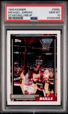 1993 KENNER STARTING LINEUP #58SL MICHAEL JORDAN PSA 10 - Image 1 of 2