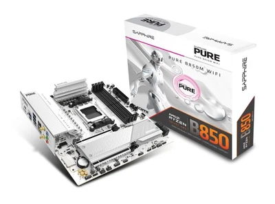 SAPPHIRE PULSE B850M WIFI mATX Mainboard DP/HDMI/M.2 - Bild 1 von 4