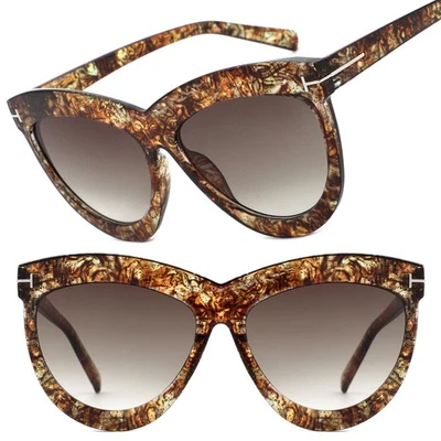 Gafas de sol para mujer ojo de gato multicolor y gris plástico tintado protección UV duraderas Foto 1 de 3