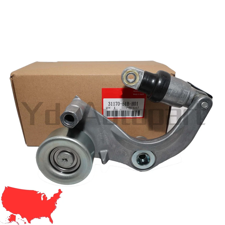 OEM NEW Belt Tensioner Assembly 31170-R0A-025 For 2013-2015 Acura ILX 2.0L Foto 1 de 4
