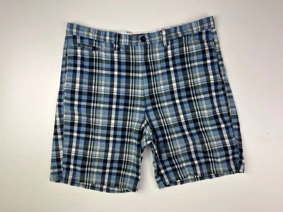 PANTALONES CORTOS CHINOS RALPH LAUREN CHAPS Talla W38" Para hombres Calce Regular Cuadros Azul Foto 1 de 4
