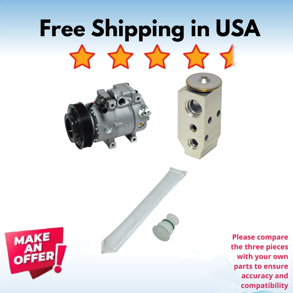 Kit Compresor A/C Fit Kia Optima 2009-2010 Foto 1 de 1