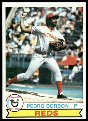1979 Topps #326 Pedro Borbon Cincinnati Reds NM+ - Image 1 of 2