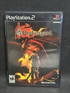 Drakengard PS2 (Sony PlayStation 2, 2004) PS2 completo con manuale CIB - Foto 1 di 4