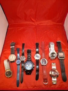 Watch Collection Untested Swatch Casio Ben Sherman Coca Cola Timex D - Picture 1 of 21