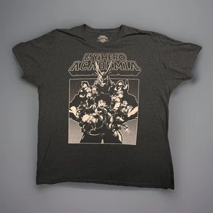My Hero Academia Cast Graphic Mens T Shirt Size XXL Black - Picture 1 of 9