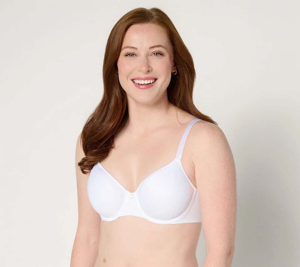 Breezies Featherlite Breathe Underwire T-Shirt Bra White C/36 New - Image 1 of 1