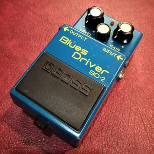 BOSS BD-2 Blues Driver Overdrive Guitar Effects Pedal Japan Used Tested - Photo 1/5