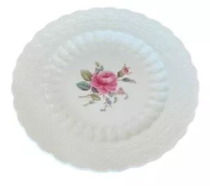 Plato de cena Spode Jewel Copeland 10 1/2" Billingsley Rose Inglaterra sello antiguo - Imagen 1 de 2