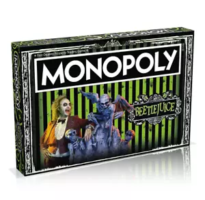 610142 MONOPOLY BEETLEJUICE EDITION PROPERTY TRADING BOARD GAME AGES 12+ - Picture 1 of 7