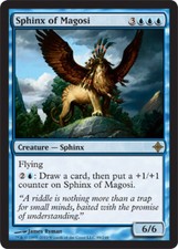 Sphinx of Magosi - Foil ~ Lightly Played Rise of the Eldrazi MTG Magic UltimateM