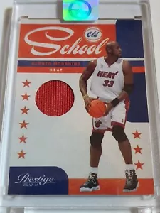 2010 Panini Prestige Alonzo Mourning #PATCH /249 Game Worn Jersey - Rare - Picture 1 of 4