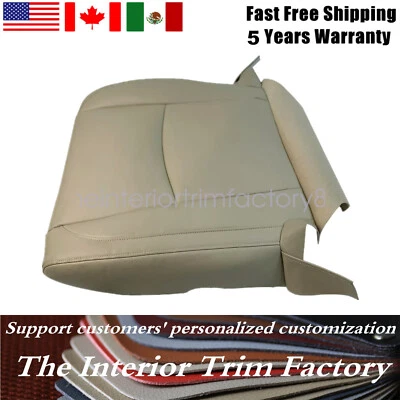 For 2004-2009 Lexus RX330 RX350 RX400 Driver BOTTOM Seat Cover Tan LA00 LA01 - Image 1 of 4